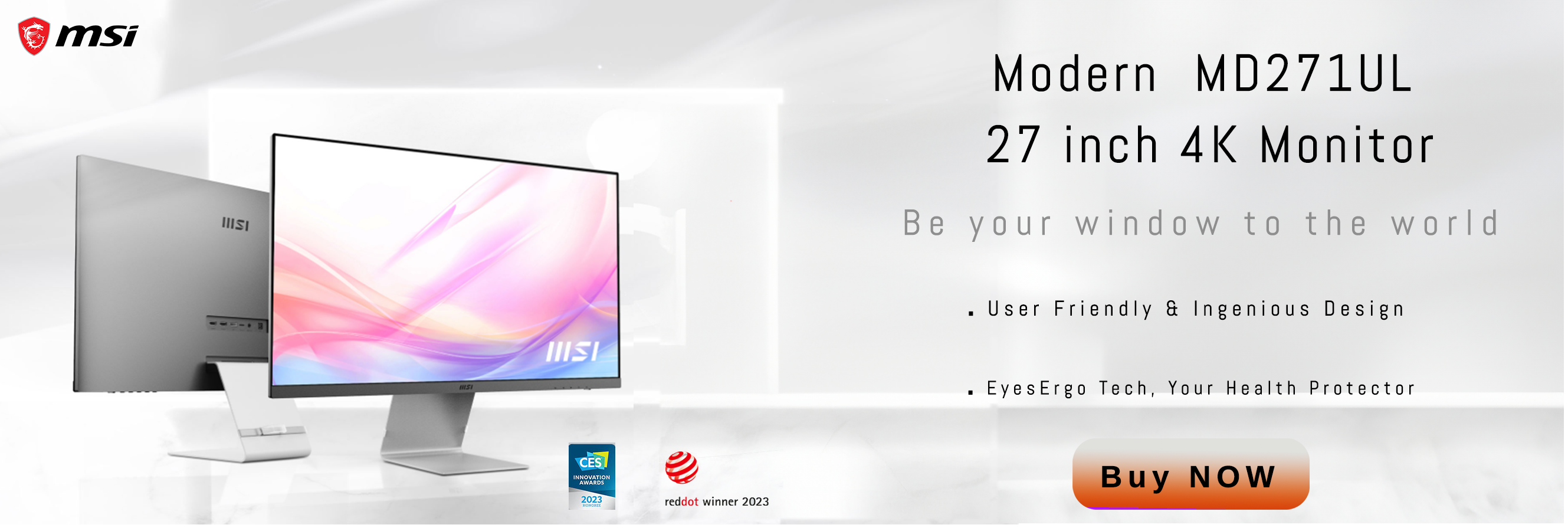 MSI Modern MD271UL 27 inch 4K Monitor